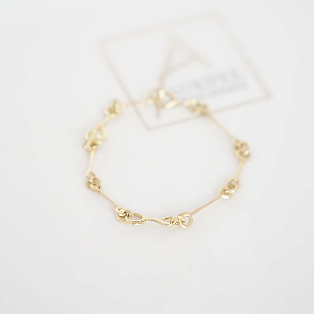 Aurifex Goldschmiede Koblenz Armband aus der Kollektion PUR in Gelbgold