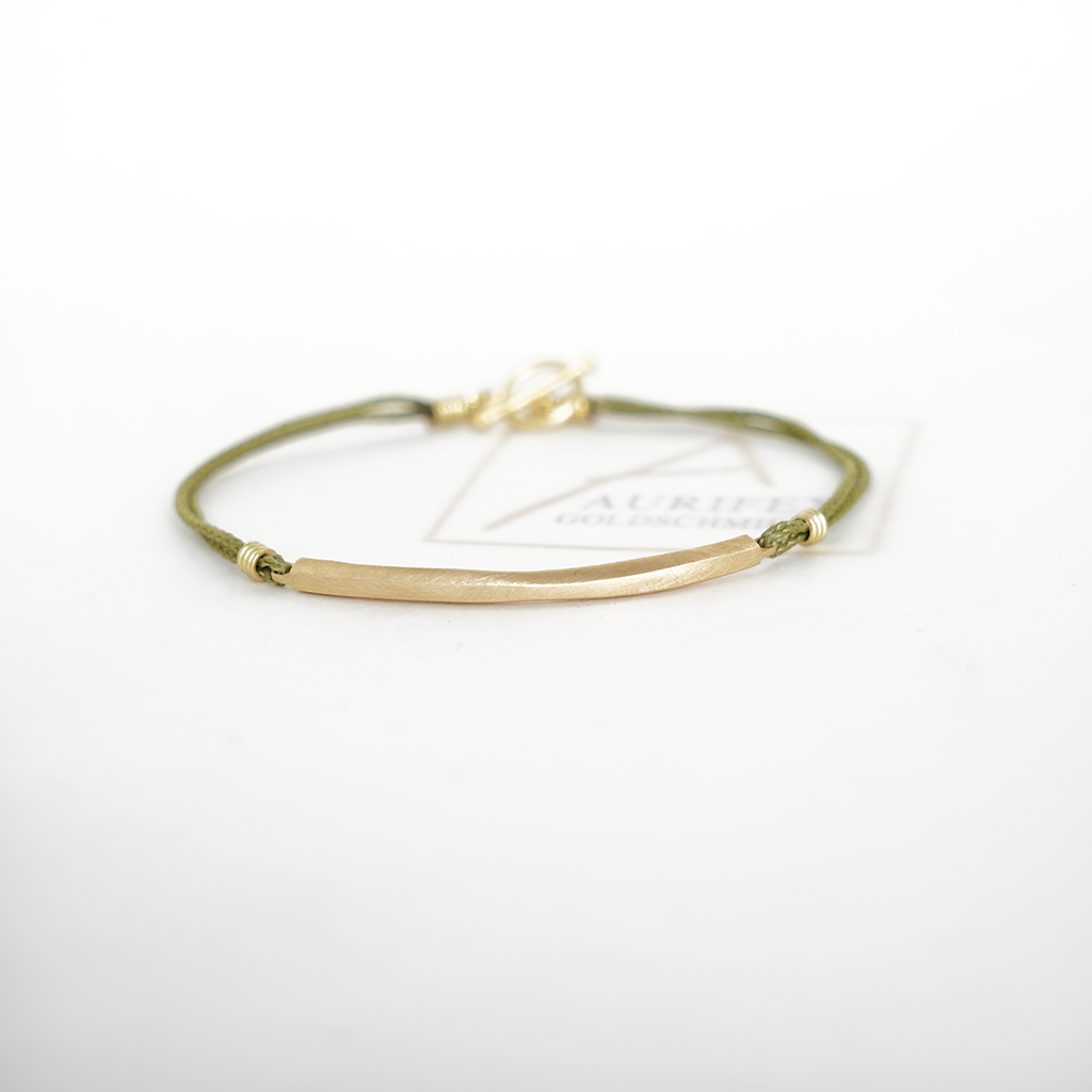 Aurifex Goldschmiede Koblenz Armband aus der Kollektion Pur in Gelbgold