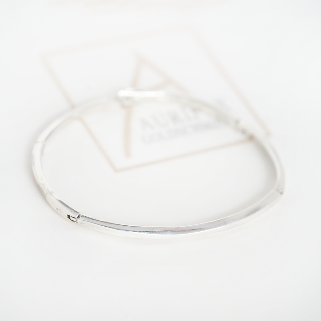 Aurifex Goldschmiede Koblenz Armreif aus der Kollektion PUR in Silber