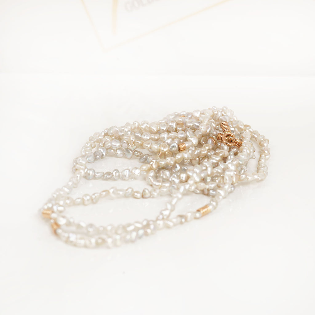 Aurifex Goldschmiede Koblenz Halsschmuck aus der Kollektion Perlenkultur Akoya Perlencollier mit Akoya Perlen