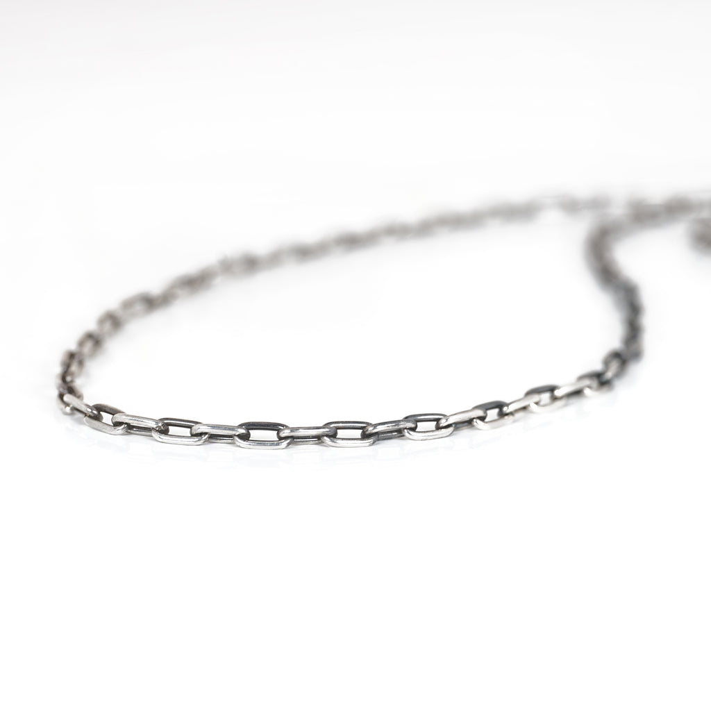 Aurifex Goldschmiede Koblenz Kette aus der Kollektion Männerschmuck in Silber geschwärzt