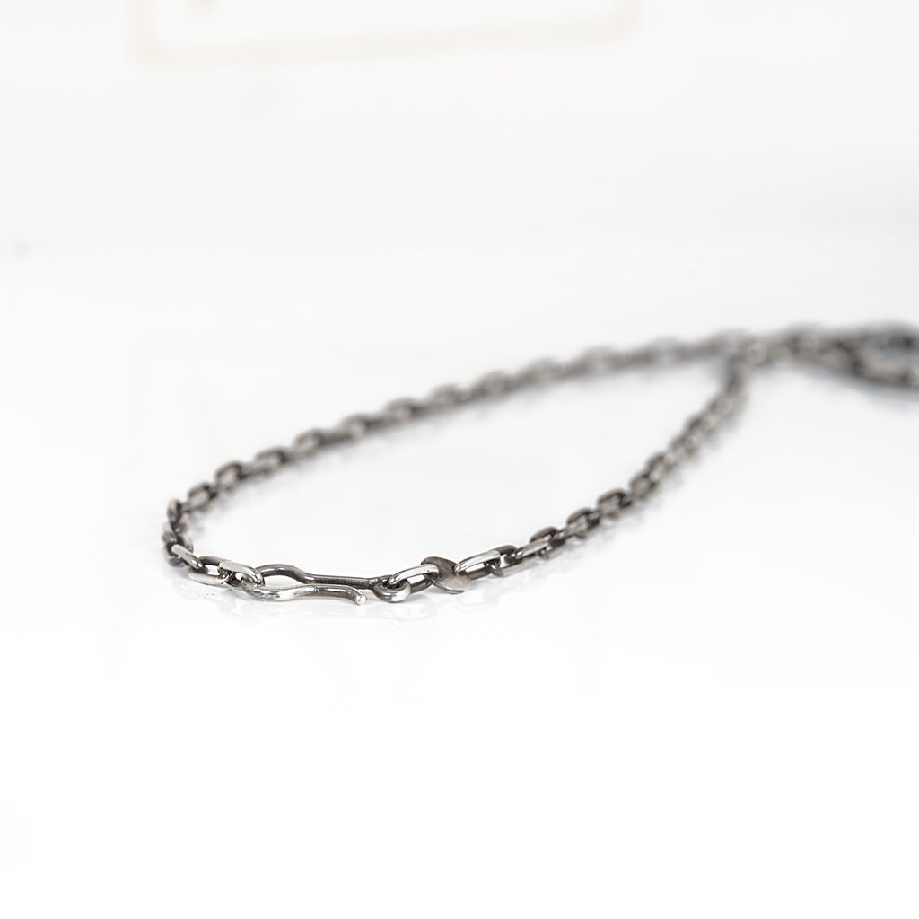 Aurifex Goldschmiede Koblenz Kette aus der Kollektion Männerschmuck in Silber geschwärzt