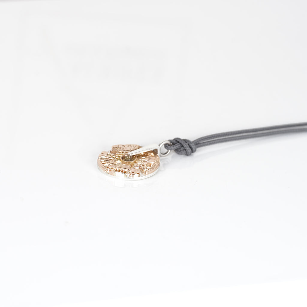 Aurifex Goldschmiede Koblenz Anhänger aus der Kollektion Koblenz er in Silber mit Rotgold