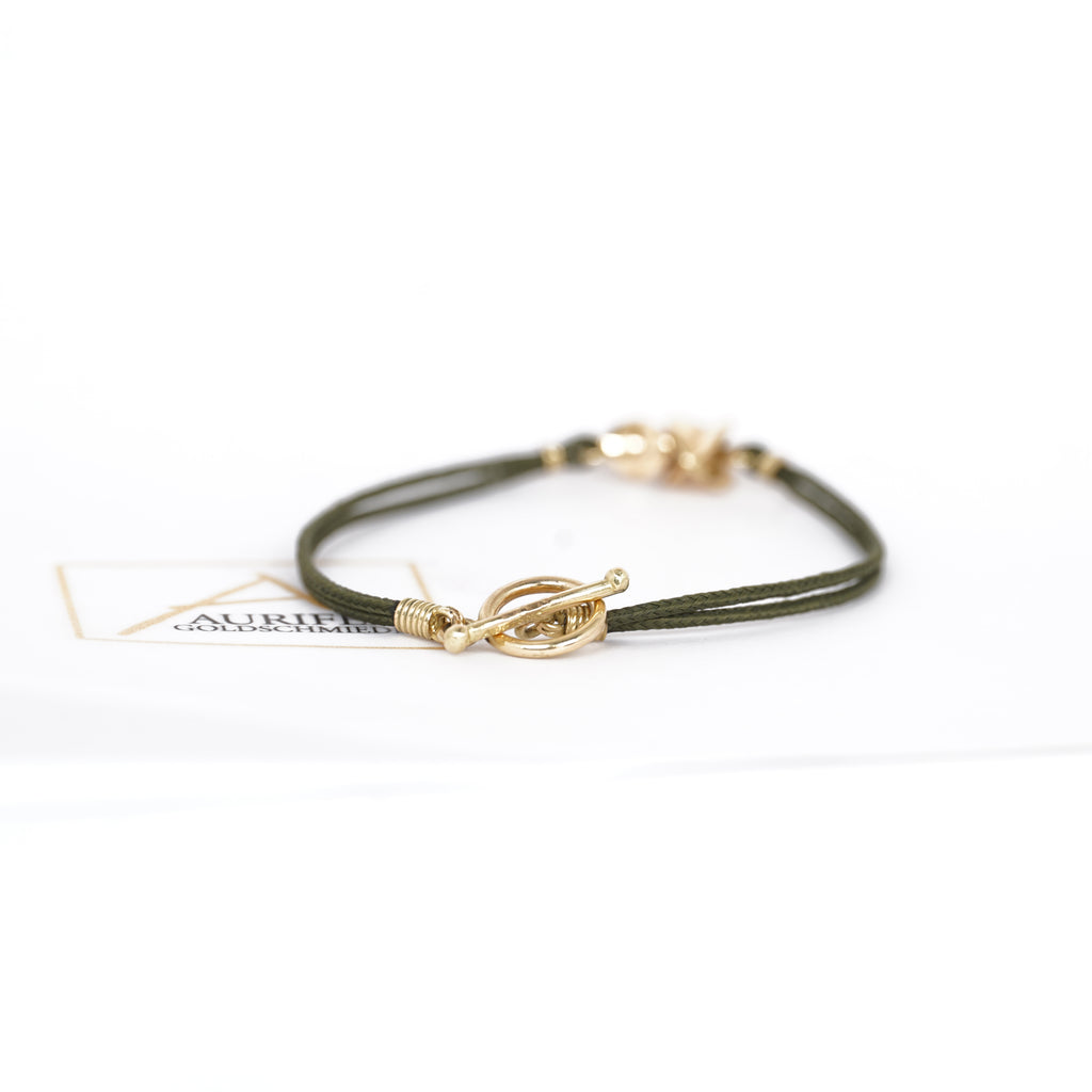 Aurifex Goldschmiede Koblenz Armband aus der Kollektion Feine Form in Gelbgold