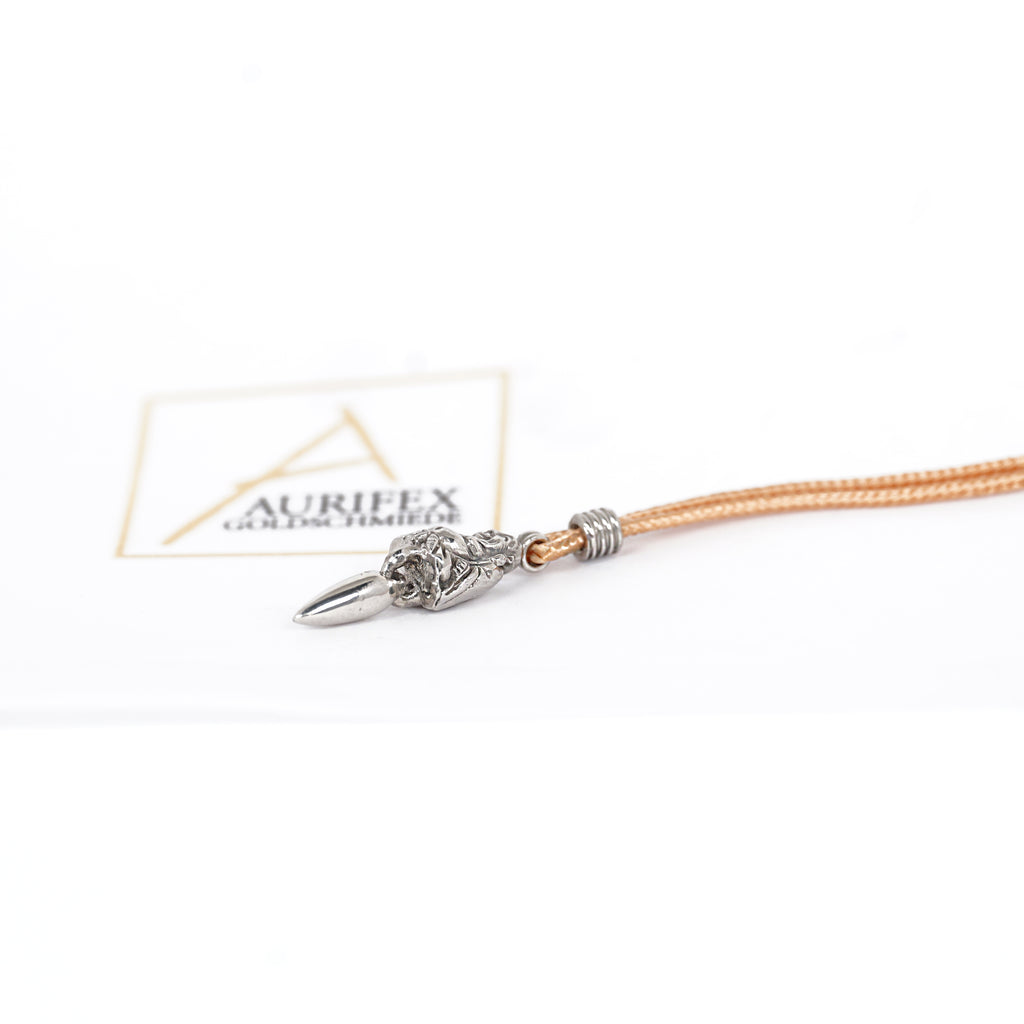 Aurifex Goldschmiede Koblenz Anhänger aus der Kollektion Symbolique in Platin mit Buddha