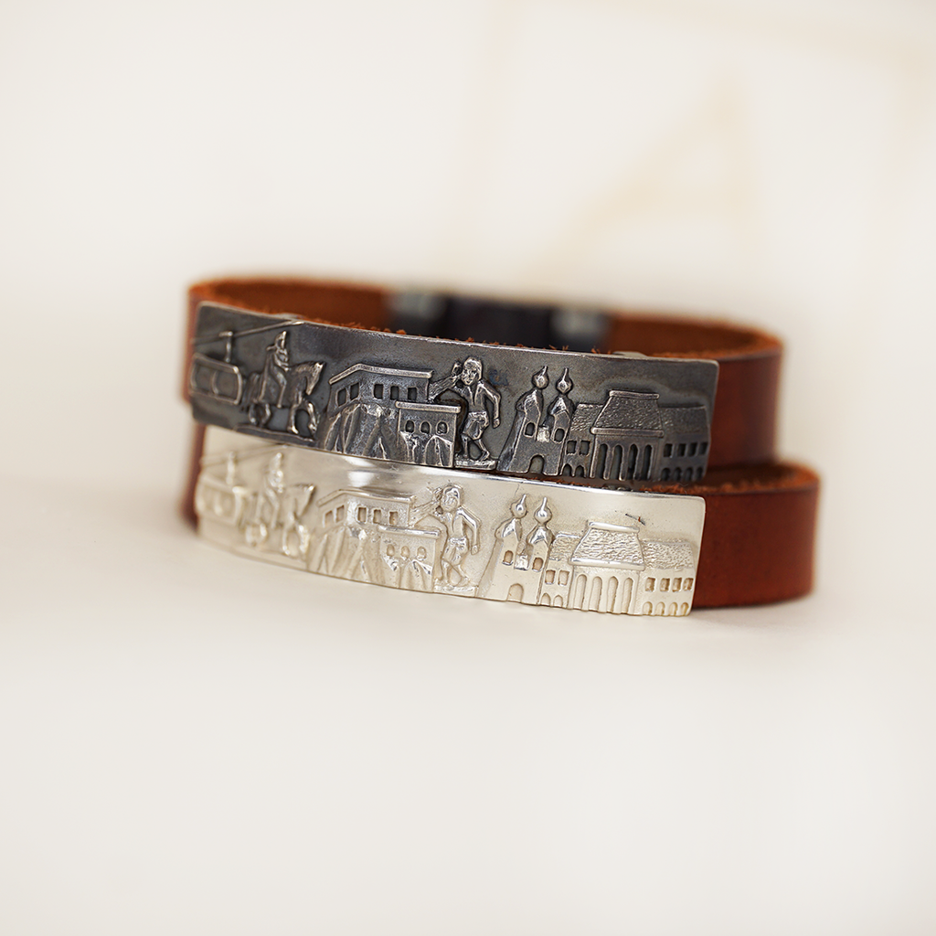 Aurifex Goldschmiede Koblenz Armband aus der Kollektion Koblenzer in Silber