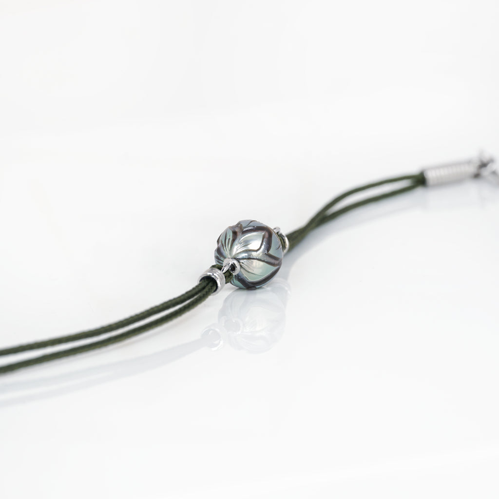 Aurifex Goldschmiede Koblenz Armband aus der Kollektion Perlenkultur in Platin