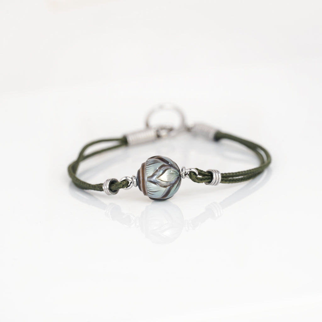 Aurifex Goldschmiede Koblenz Armband aus der Kollektion Perlenkultur in Platin