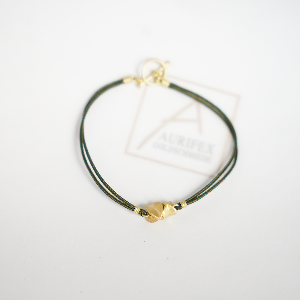 Aurifex Goldschmiede Koblenz Armband aus der Kollektion Feine Form in Gelbgold