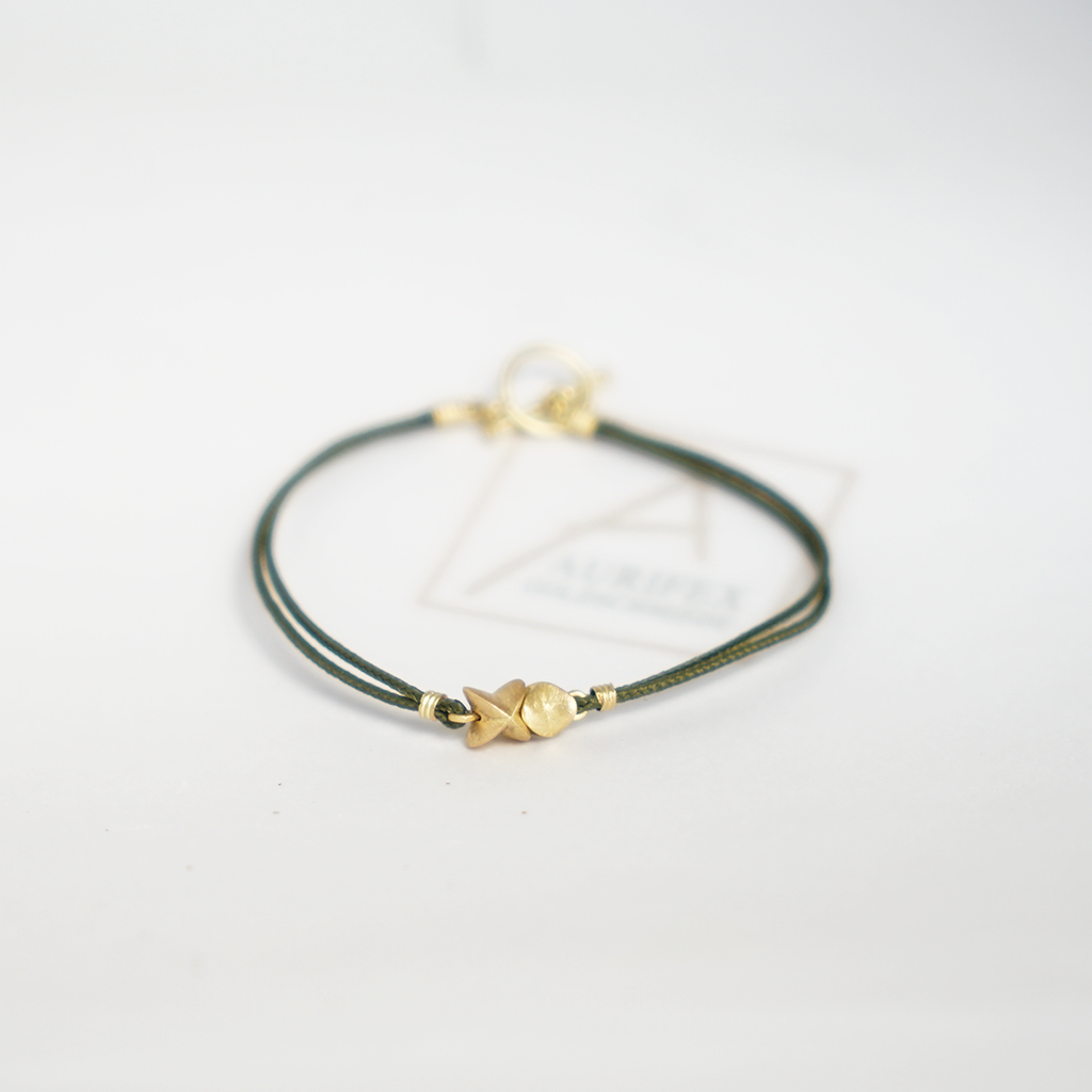 Aurifex Goldschmiede Koblenz Armband aus der Kollektion Feine Form in Gelbgold