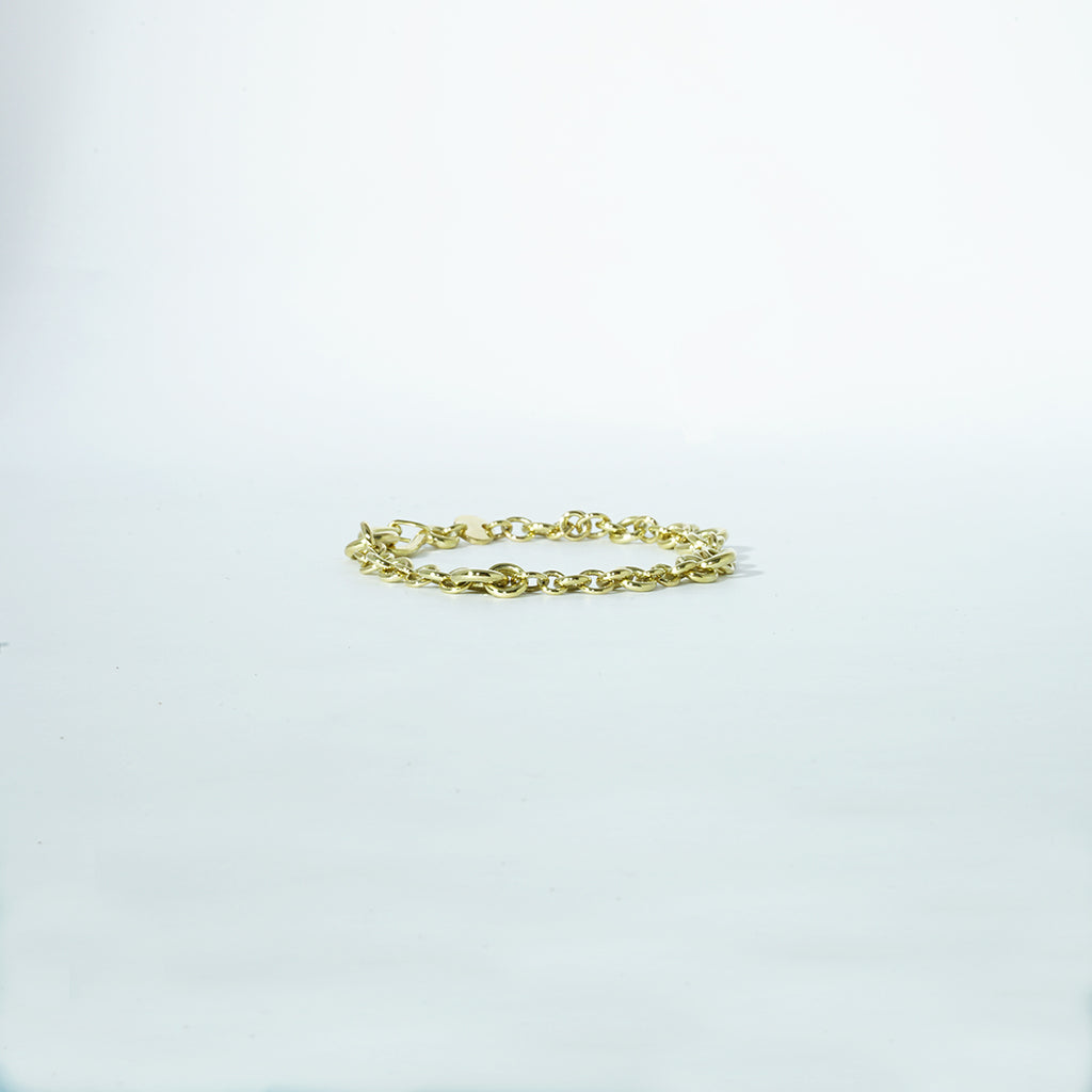 Aurifex Goldschmiede Koblenz Armband aus der Kollektion Feine Form in Gelbgold