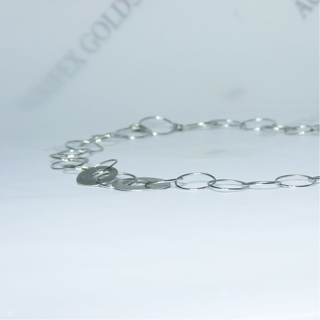 Aurifex Goldschmiede Koblenz Kette aus der Kollektion PUR in Platin