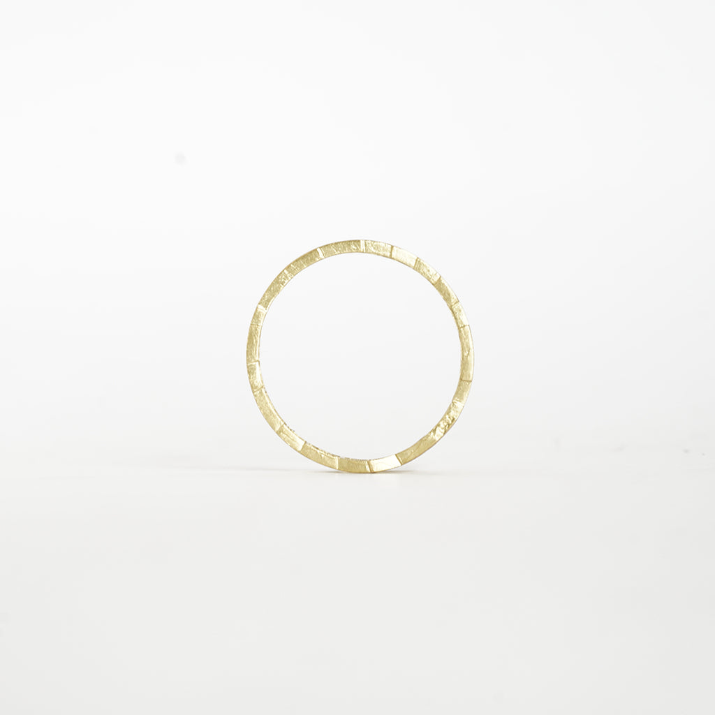 Aurifex Goldschmiede Ring aus der Kollektion Carré in Gelbgold