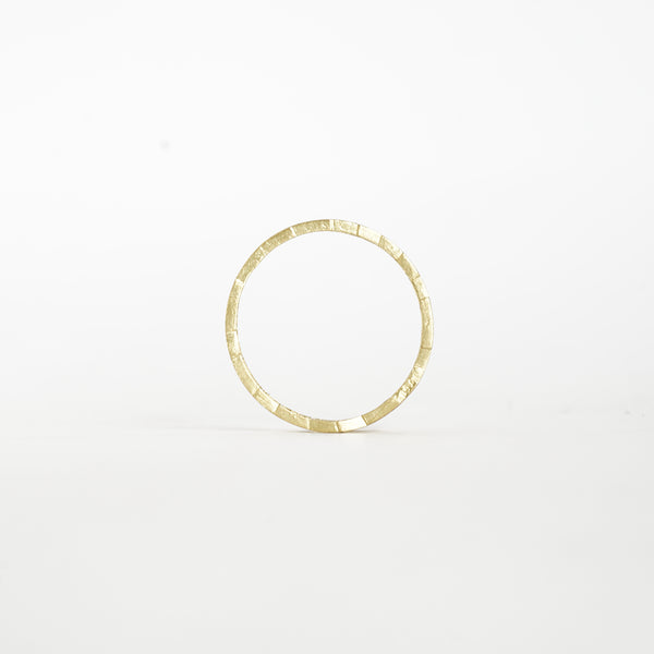 Aurifex Goldschmiede Ring aus der Kollektion Carré in Gelbgold