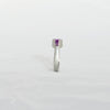 Aurifex Goldschmiede Koblenz Ring aus der Kollektion Facettenreich in Platin mit purple Garnet