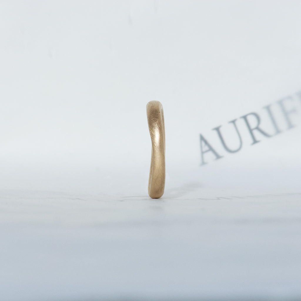 Aurifex Goldschmiede Koblenz Ring aus der Kollektion PUR in Rotgold