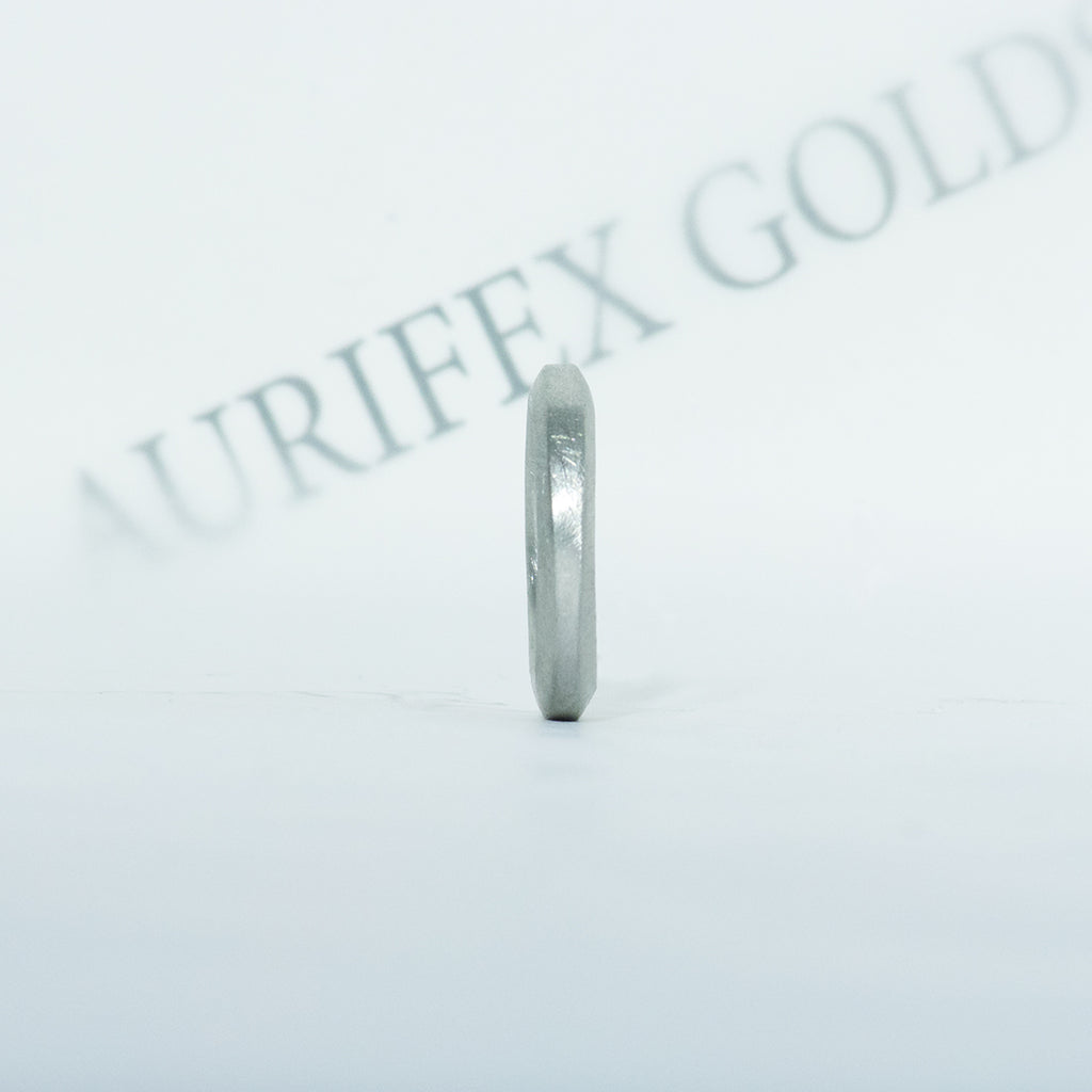 Aurifex Goldschmiede Koblenz Ring aus der Kollektion PUR in Platin
