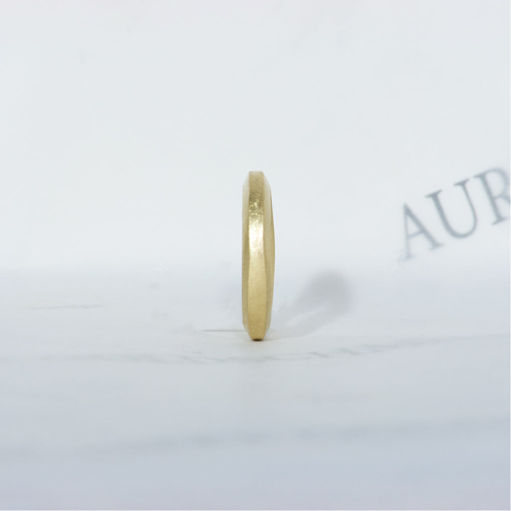 Aurifex Goldschmiede Koblenz Ring aus der Kollektion PUR in Gelbgold