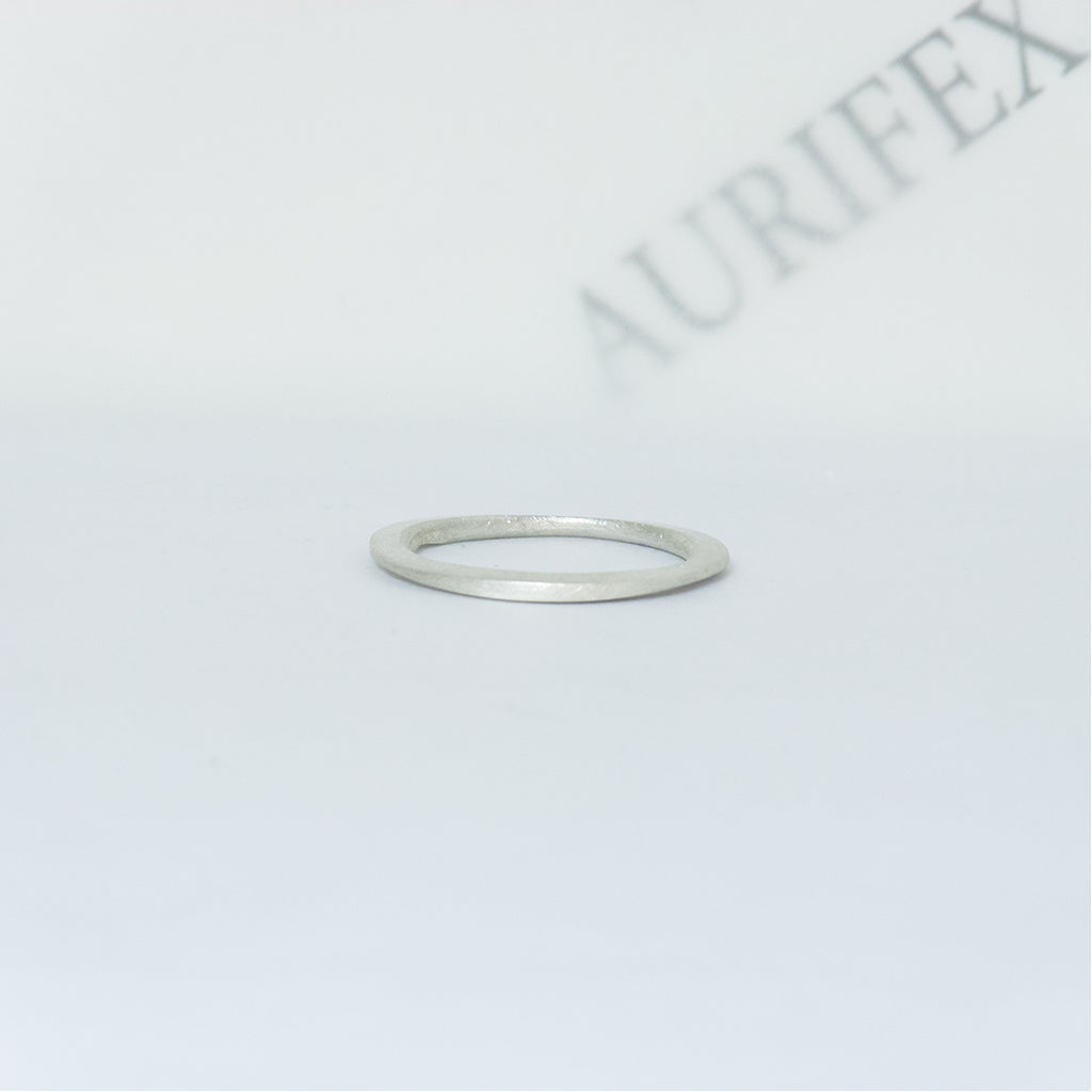 Aurifex Goldschmiede Koblenz Ring aus der Kollektion PUR in Silber