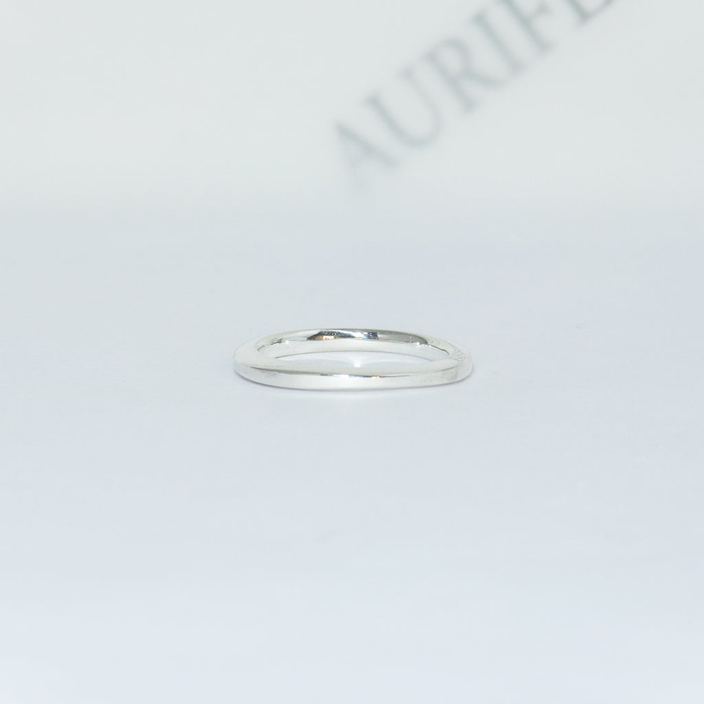 Aurifex Goldschmiede Koblenz Ring aus der Kollektion PUR in Silber