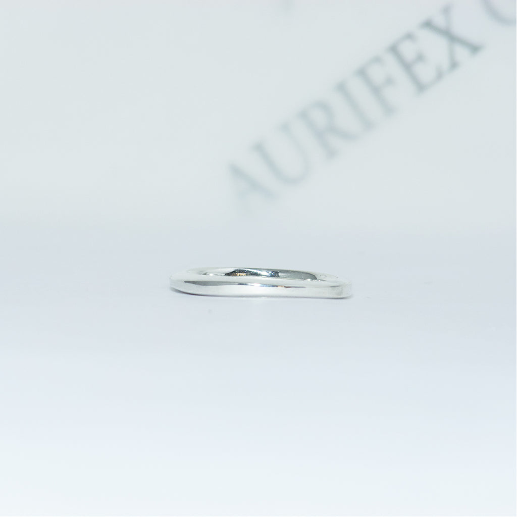 Aurifex Goldschmiede Koblenz Ring aus der Kollektion PUR in Silber