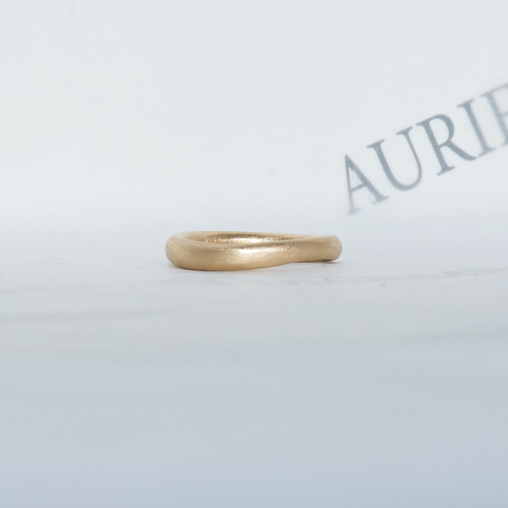 Aurifex Goldschmiede Koblenz Ring aus der Kollektion PUR in Rotgold