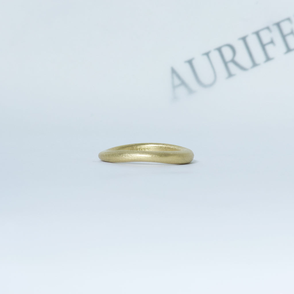 Aurifex Goldschmiede Koblenz Ring aus der Kollektion Pur in Gelbgold