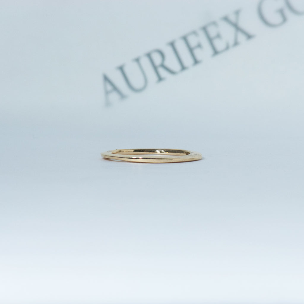 Aurifex Goldschmiede Koblenz Ring aus der Kollektion PUR in Rotgold