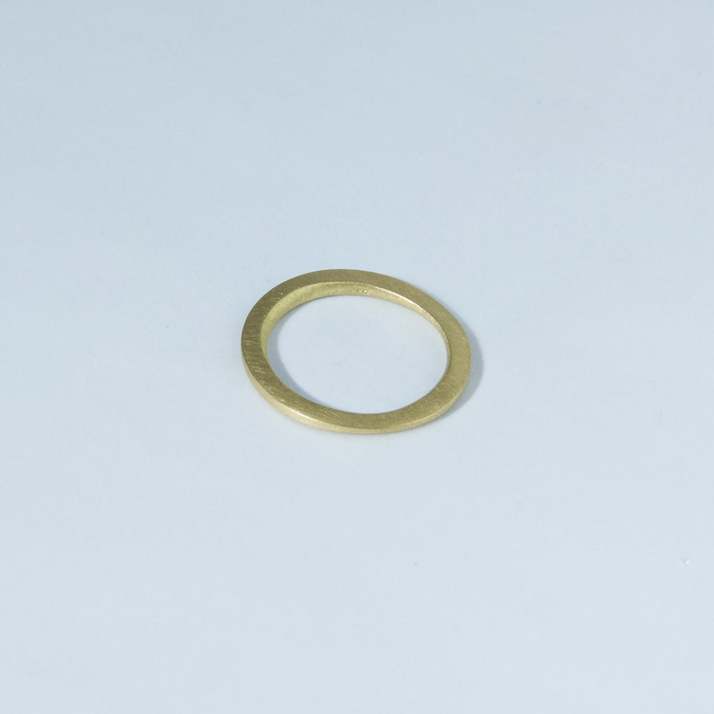 Aurifex Goldschmiede Koblenz Ring aus der Kollektion Pur in Gelbgold