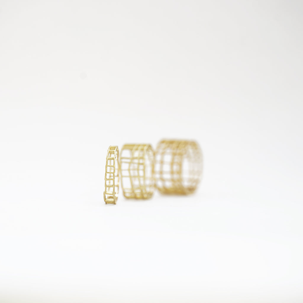 Aurifex Goldschmiede Ring aus der Kollektion Carré in Gelbgold