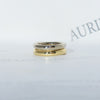 Aurifex Goldschmiede Koblenz Ringe aus der Kollektion PUR in Weißgold und Gelbgold