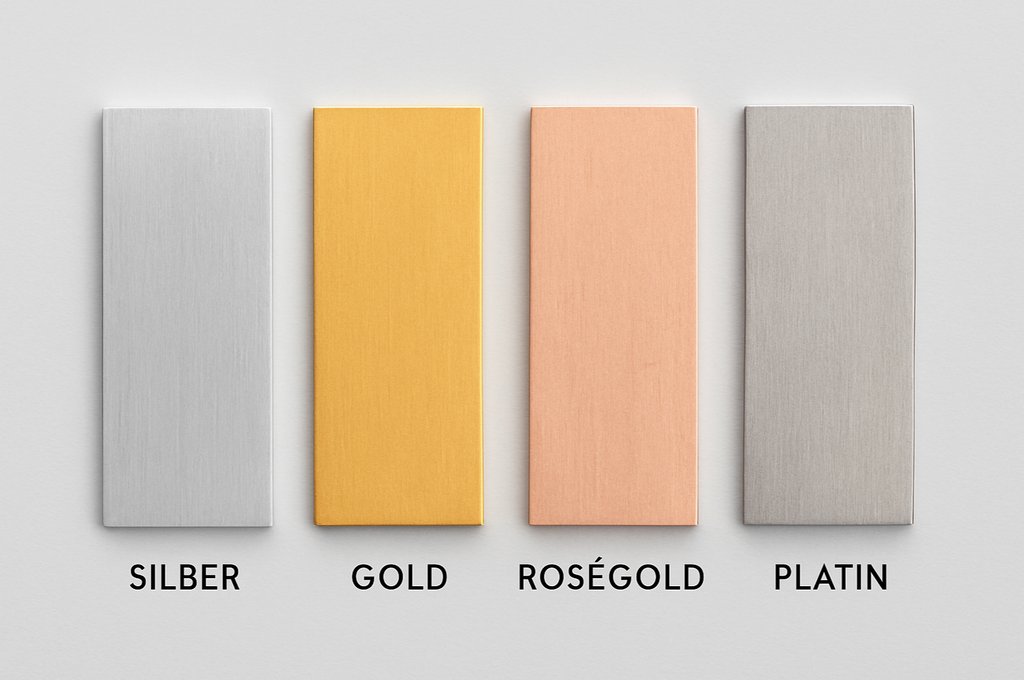 Silber, Gold, Platin – welches Edelmetall passt zu mir?