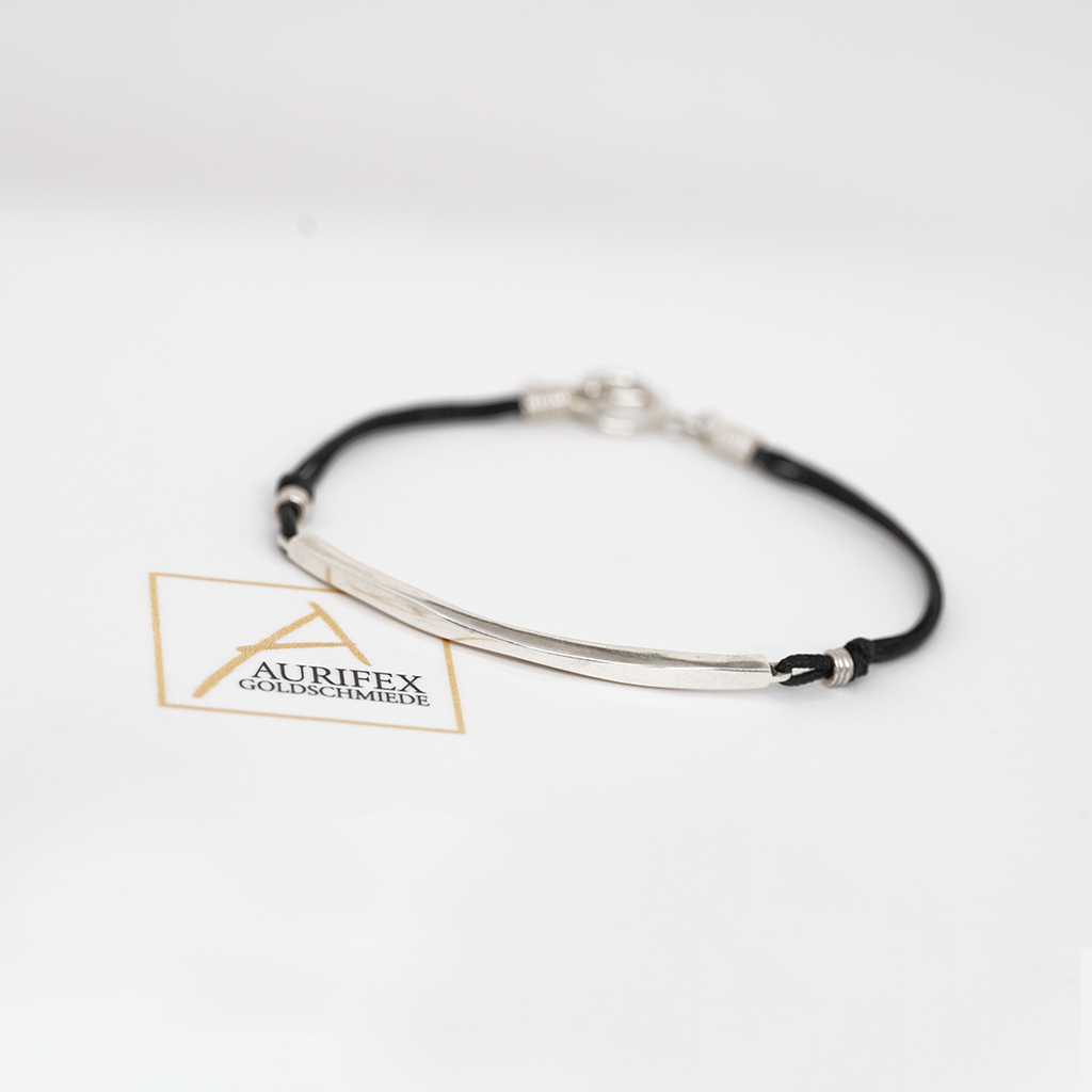 Aurifex Goldschmiede Koblenz Armband aus der Kollektion PUR in Silber