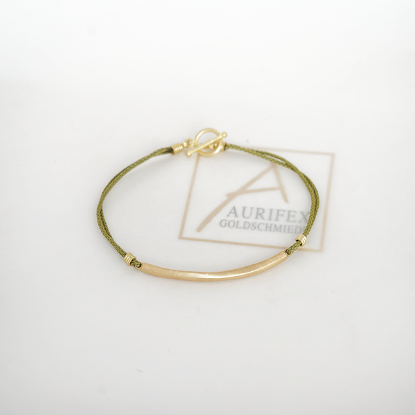 Aurifex Goldschmiede Koblenz Armband aus der Kollektion Pur in Gelbgold