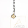 Aurifex Goldschmiede Koblenz Anhänger aus der Kollektion Männerschmuck in Silber mit Gelbgold