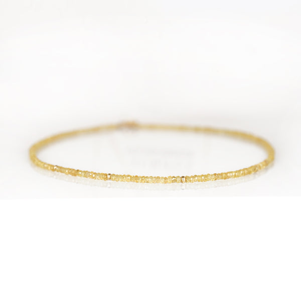 Aurifex Goldschmiede Koblenz Halsschmuck aus der Kollektion Unikat in Gelbgold mit Saphir