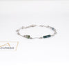 Aurifex Goldschmiede Koblenz Armband aus der Kollektion Unikat in Platin mit Turmalin und Labradorit