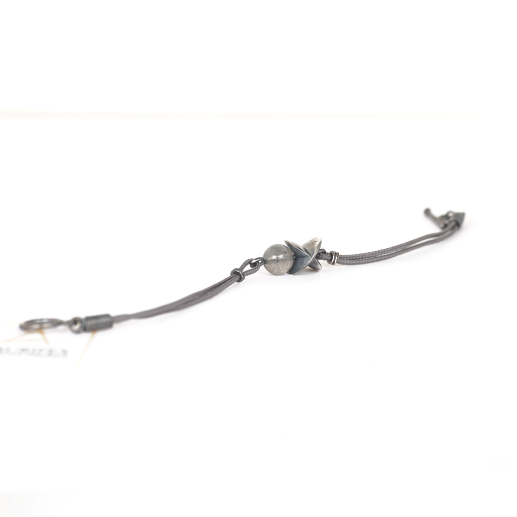 Aurifex Goldschmiede Koblenz Armband aus der Kollektion Feine Form in Silber mit Labradorit