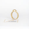 Aurifex Goldschmiede Koblenz Ring aus der Kollektion Diamant in Gelbgold mit Brillant