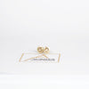 Aurifex Goldschmiede Koblenz Ohrringe aus der Kollektion Diamant in Gelbgold mit Diamant Rose
