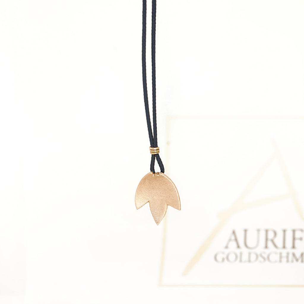 Aurifex Goldschmiede Koblenz Anhänger aus der Kollektion Feine Form in Rotgold