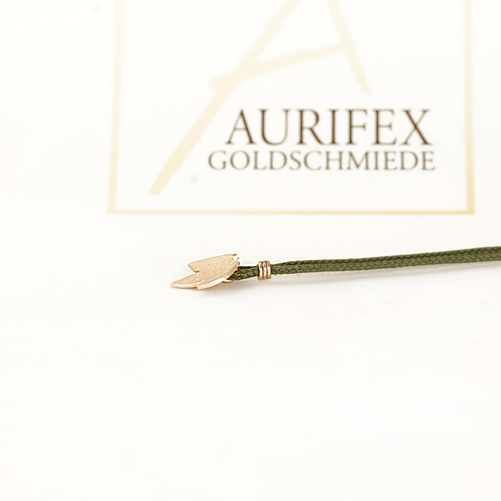 Aurifex Goldschmiede Koblenz Anhänger aus der Kollektion Feine Form in Rotgold