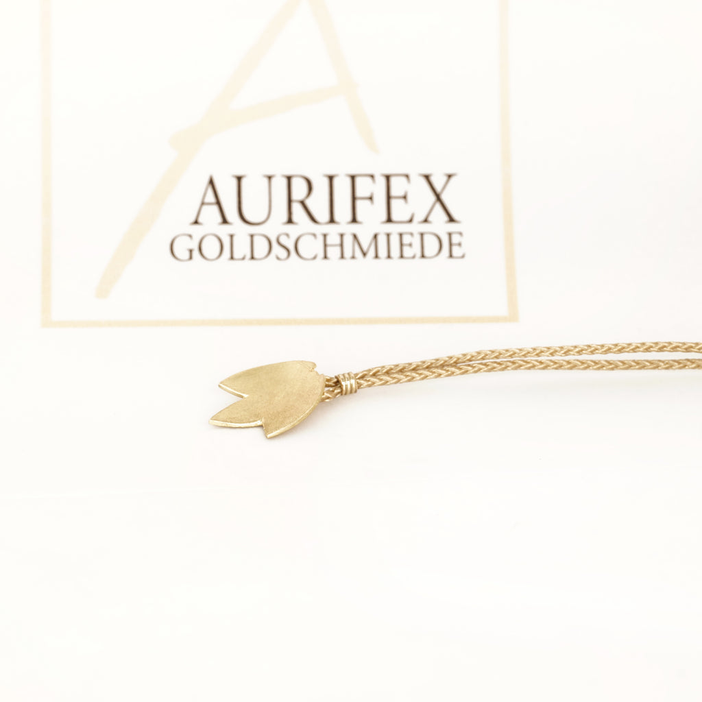 Aurifex Goldschmiede Koblenz Anhänger aus der Kollektion Feine Form in Rotgold