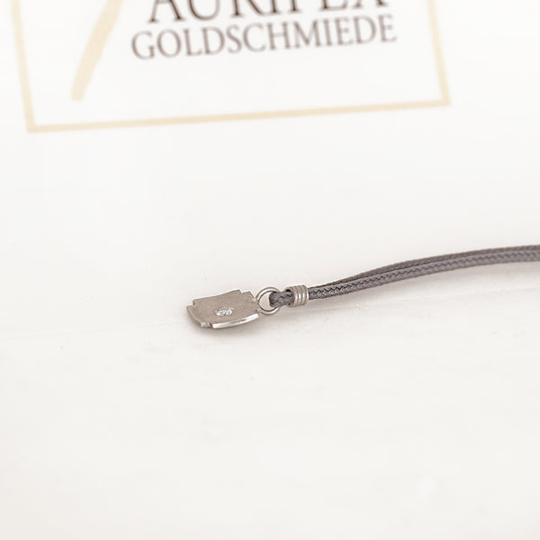 Aurifex Goldschmiede Koblenz Anhänger Kreuz aus der Kollektion Feine Form in Platin mit Brillant 