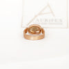 Aurifex Goldschmiede Koblenz Ring aus der Kollektion Unikat in Rotgold mit Diamant Rose
