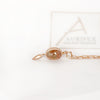 Aurifex Goldschmiede Koblenz Anhänger aus der Kollektion Unikat in Rotgold mit Diamant Rose