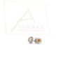 Aurifex Goldschmiede Koblenz Ohrringe aus der Kollektion Diamant mit Diamant im Cushion Schliff in fancy yellow