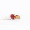 Aurifex Goldschmiede Koblenz Ring aus der Kollektion Unikat in Rotgold mit Turmalin