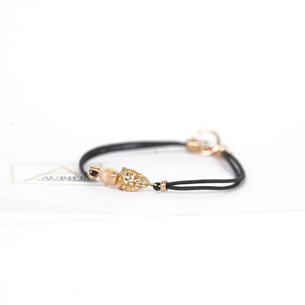 Aurifex Goldschmiede Koblenz Armband aus der Kollektion Sybolique in Rotgold mit Perle