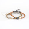 Aurifex Goldschmiede Koblenz Armband aus der Kollektion Feine Form mit Sternen in Silber mit Gelbgold 